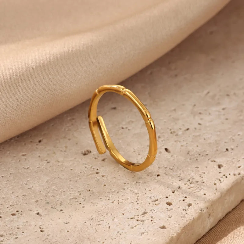 Bague bambou