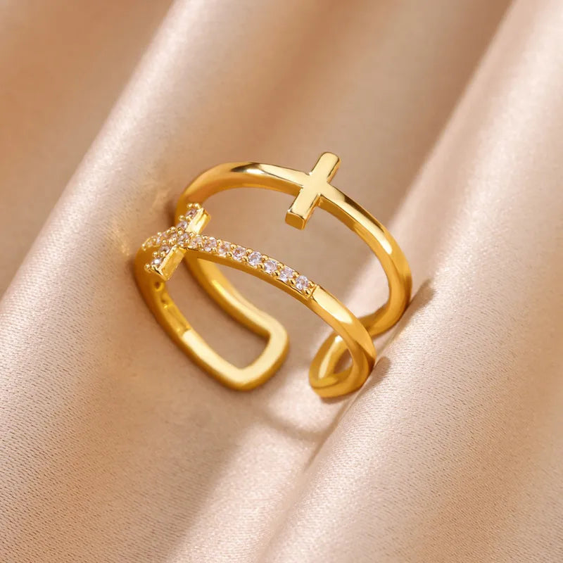 Bague Cross
