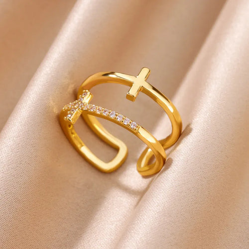 Bague Cross