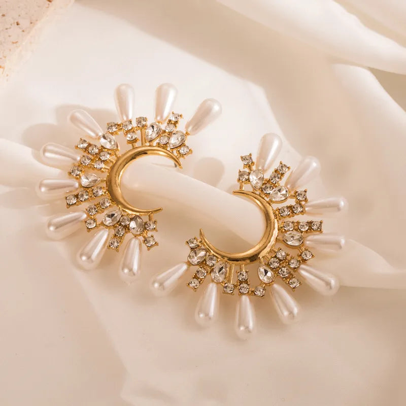 Boucles d’oreilles Lunaria