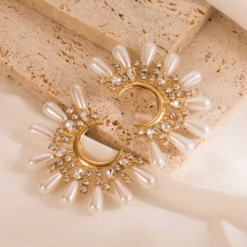 Boucles d’oreilles Lunaria
