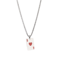 Collier Poker As de cœur