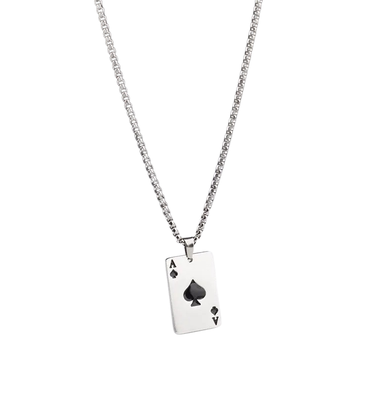 Collier Poker As de pique