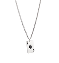 Collier Poker As de pique