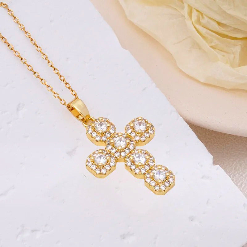 Collier Crystal Christ