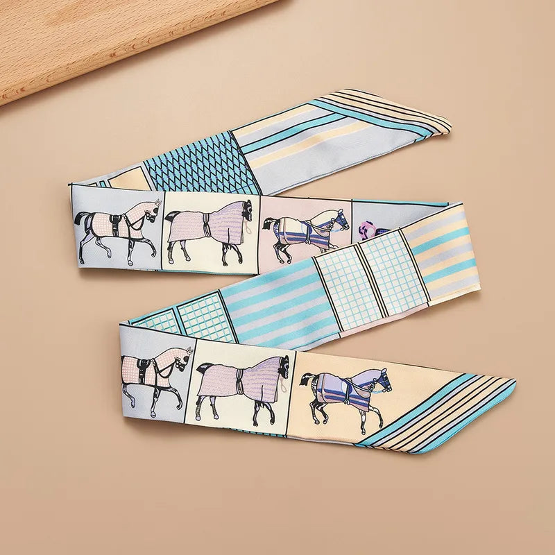 Foulard en soie Baby Blues