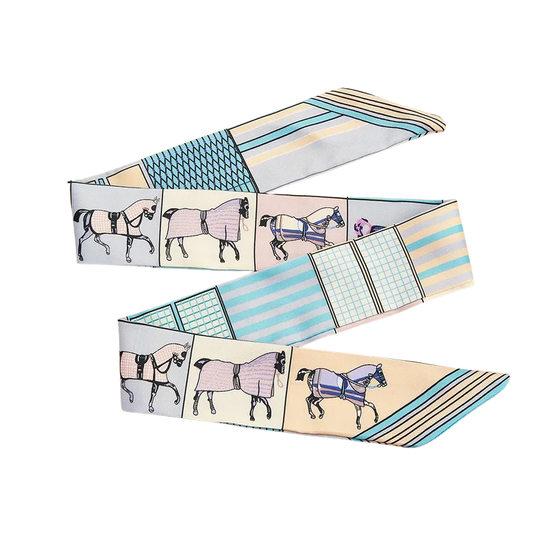 Foulard en soie Baby Blues